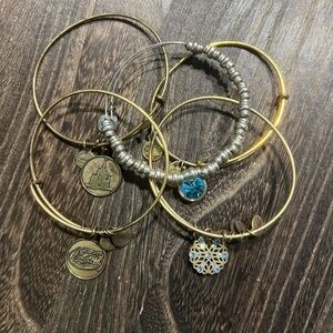 Alex & Ani Bracelets Set Of 5 B44
